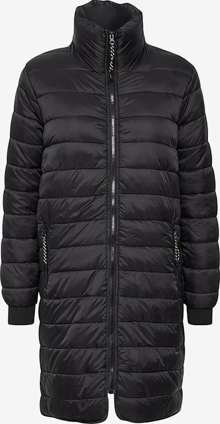 Kåpe kaLira Long Jacket - Svart