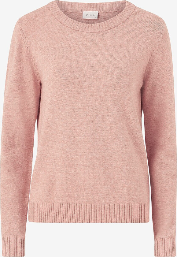 Pullover viRil L/s O-neck Knit Top - Rosa