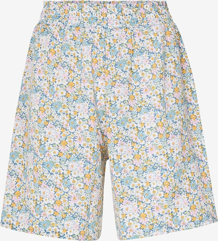 Shorts onlNova Lux HW Smock Shorts Aop - Blå