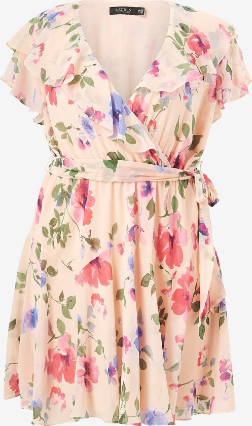 Kjole Crinkle Day Dress - Rosa
