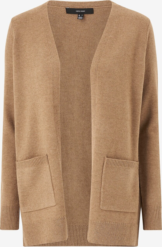 Kardigan vmLillie LS Pocket Cardigan - Brun