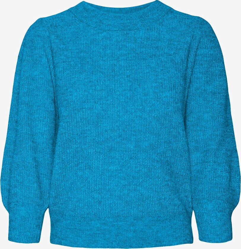 Genser vmVigga 3/4 Rib Pullover - Blå