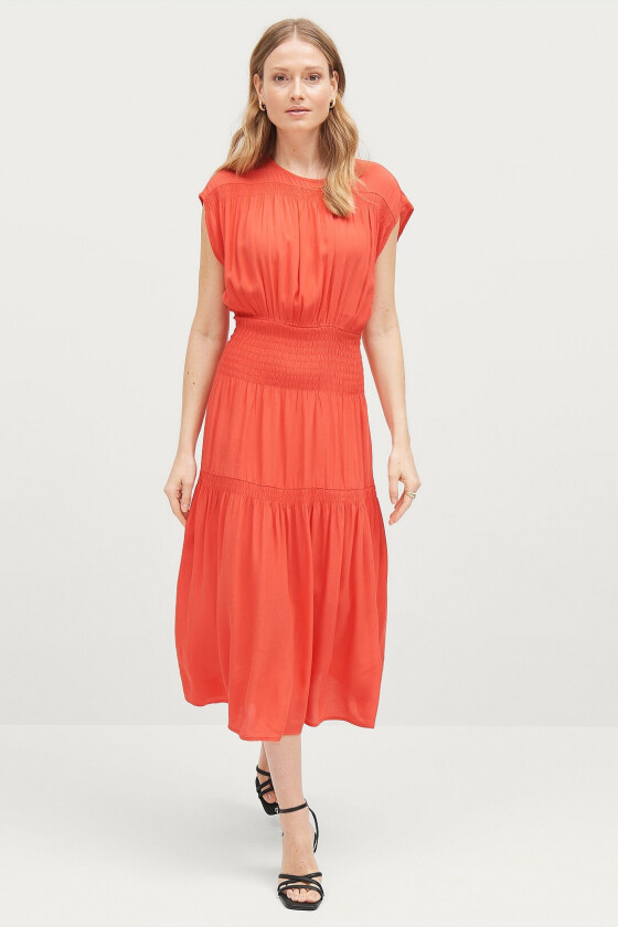 Kjole slLayna Dress - Orange