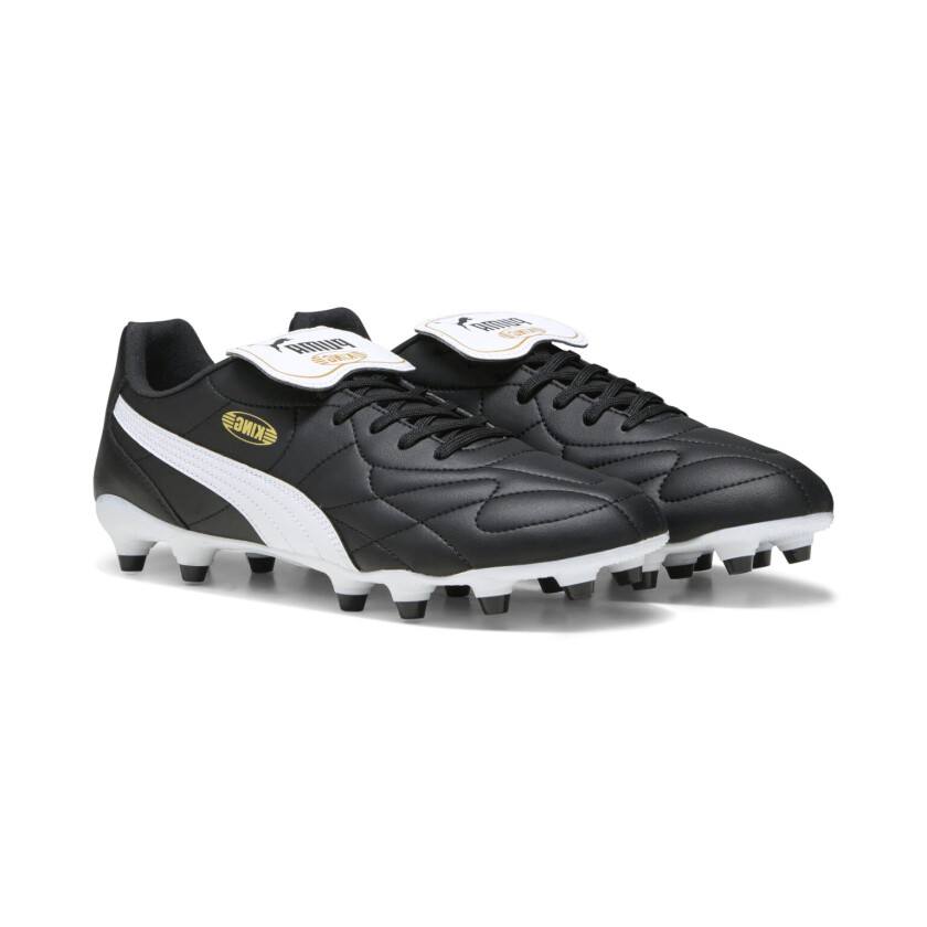 KING Top FG/AG, fotballsko gress og kunstgress, herre Black- Whit