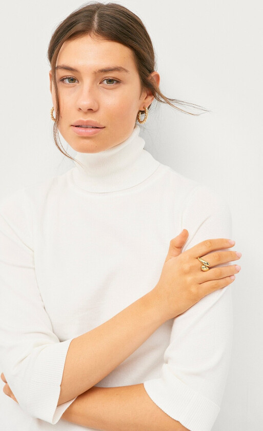 Genser KilaSZ Roll-N SS Pullover - Hvit