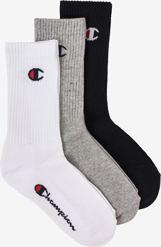 Sokker Crew Socks 3-pakning - Grå