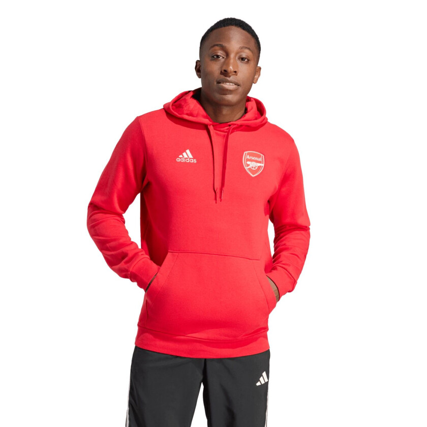 adidas Arsenal FC DNA Hoodie, hettegenser, herre Better Scarlet