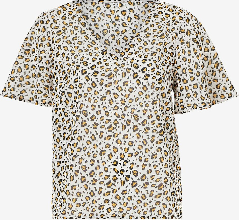 Topp onlFova Life SS Top Wvn - Gul