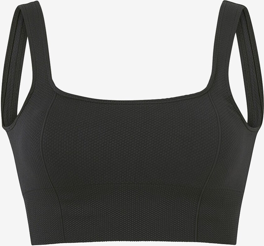 Sports-bh Black Luxe Seamless Bra - Svart