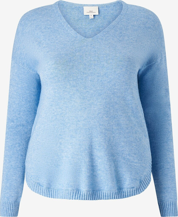 Genser carMargareta LS Pullover Knt - Blå