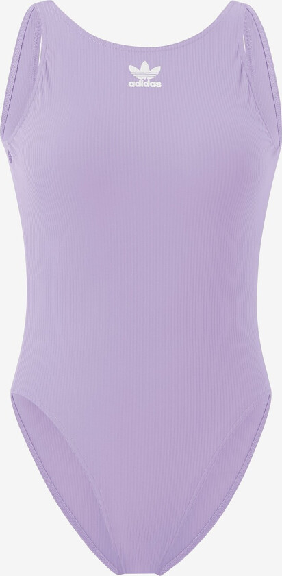 Badedrakt Adicol Rib Suit - Lilla