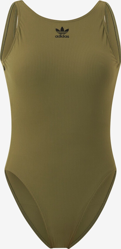 Badedrakt Adicol Rib Suit - Grønn