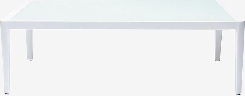 Sofabord Tiki, 59x108 cm - Hvit