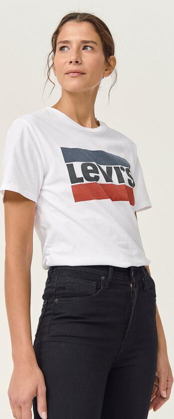 Topp The Perfect Graphic Tee - Hvit