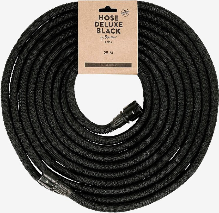 Bilde av Hageslange Deluxe - 25m - Svart