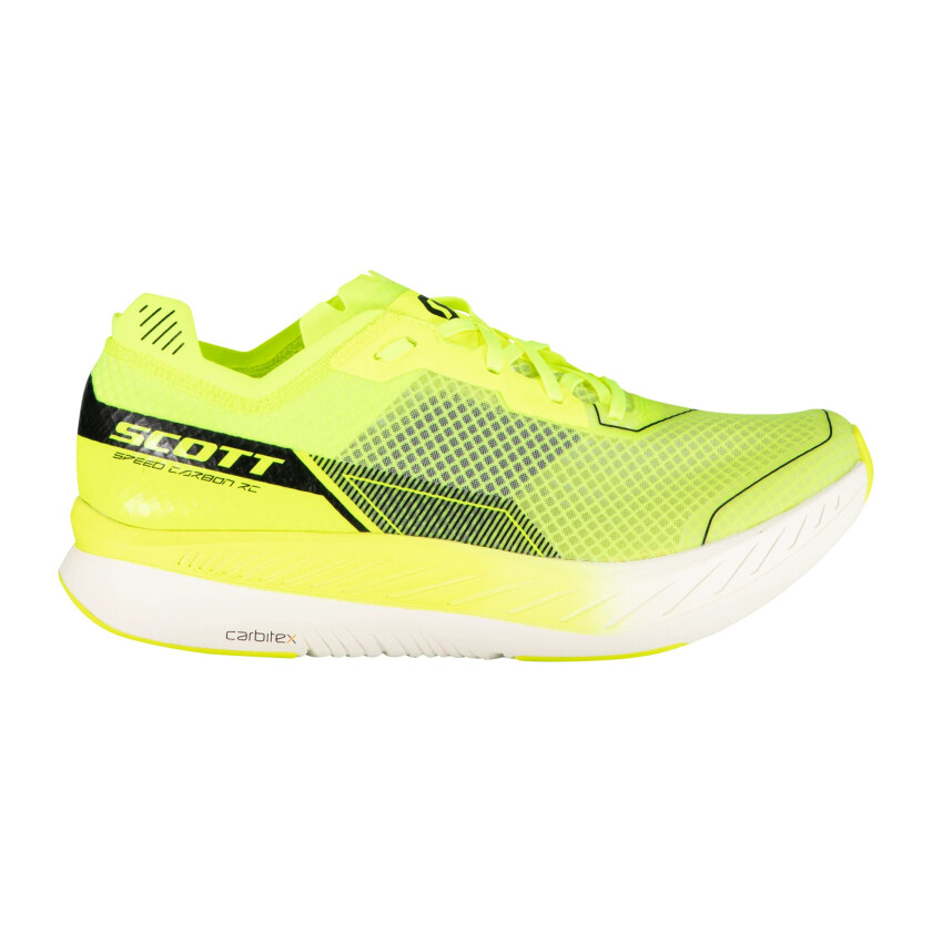 Scott Speed Carbon RC, løpesko herre YELLOW/WHITE