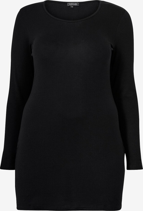 Topp Amsterdam Slim Long T-shirt - Svart