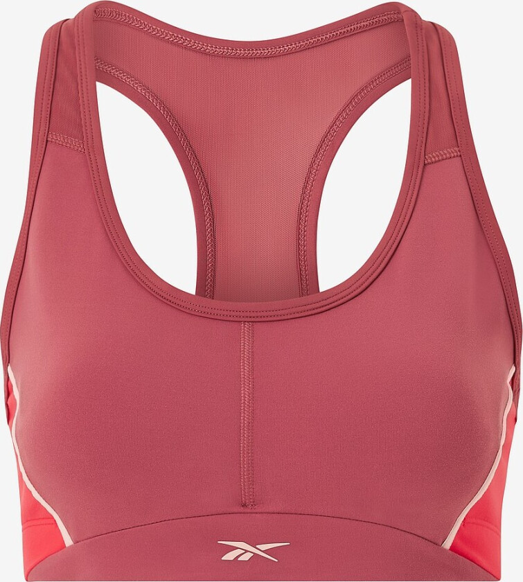 Sports-BH Lux Racer Padded Colorblock Bra - Rosa