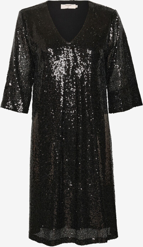 Plajettkjole crCupid Sequin Dress Kim Fit - Svart