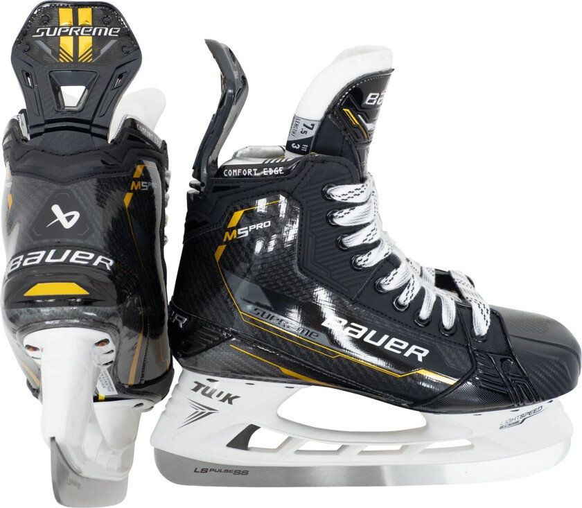 bauer S22 Ss Supreme M5 Pro Skate - Sr 23/24, hockeyskøyte senior Fit3