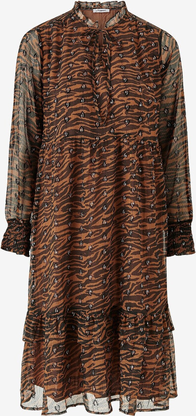 Kjole Fantasy Zebra Dress - Brun