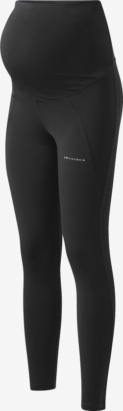 Mammatreningstights Flattering Maternity Tights - Svart