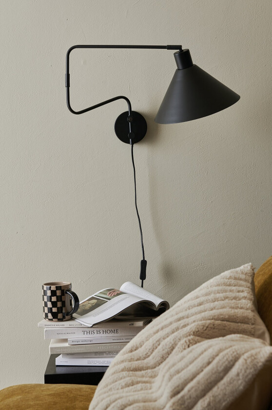 Vegglampe Jonis - Svart