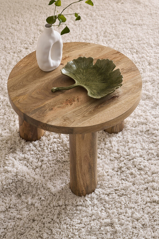 Sofabord Grow diameter 60 cm - Natur