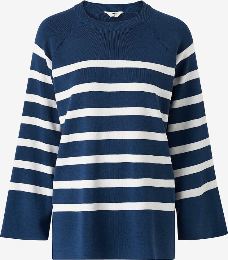 Genser objEster LS Knit Top - Flerfarget