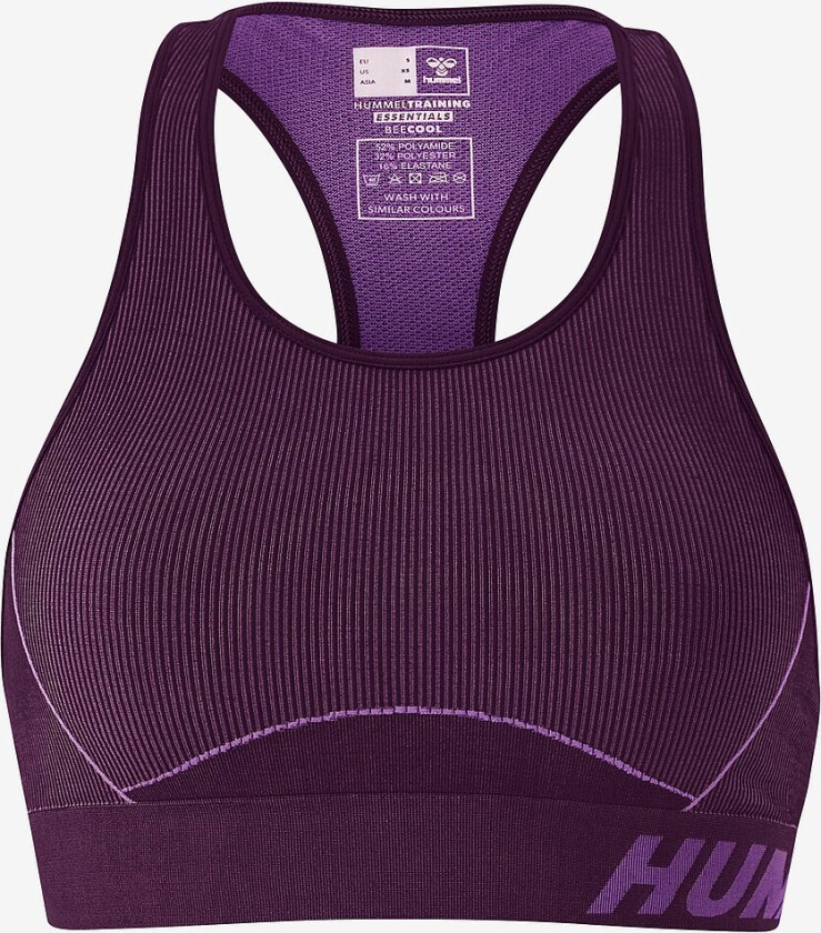 Sports-BH hmlTe Christel Seamless Sports Top - Lilla
