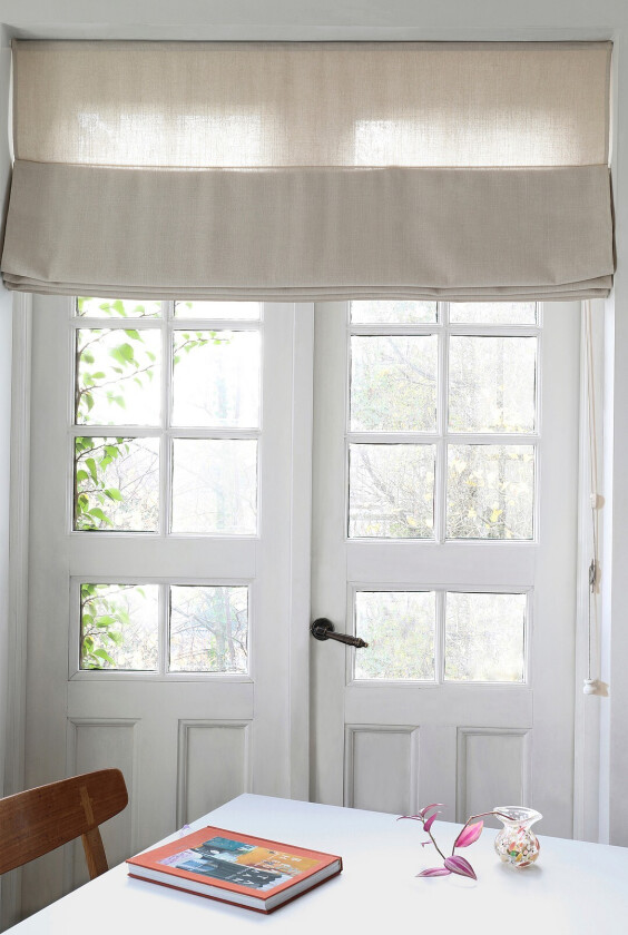 Liftgardin Studio 220 cm høy - Natur
