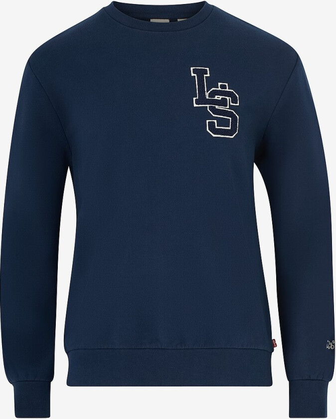 Collegegenser Standard Graphic Crew - Blå