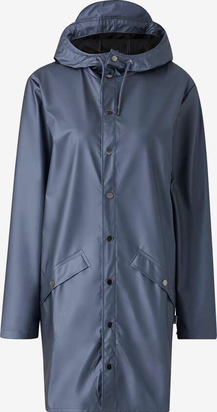 Regnjakke Long Jacket - Blå