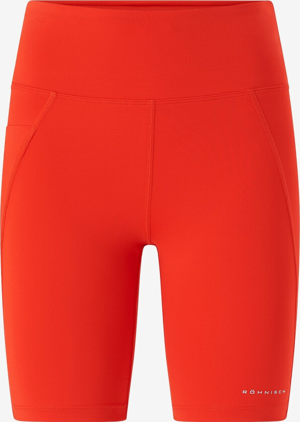Treningstights Flattering High Waist Bike Tights - Rød