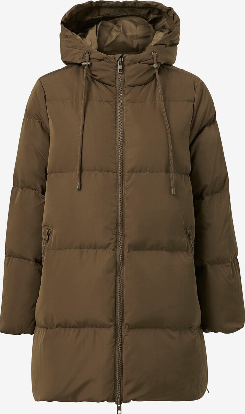 Dun jakke objLouise New Down Jacket - Brun