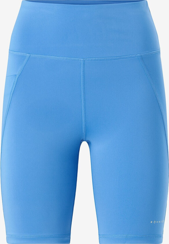 Treningstights Flattering High Waist Bike Tights - Blå