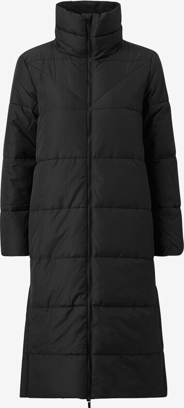 Kåpe viNilly L/S New High Neck Long Coat - Svart