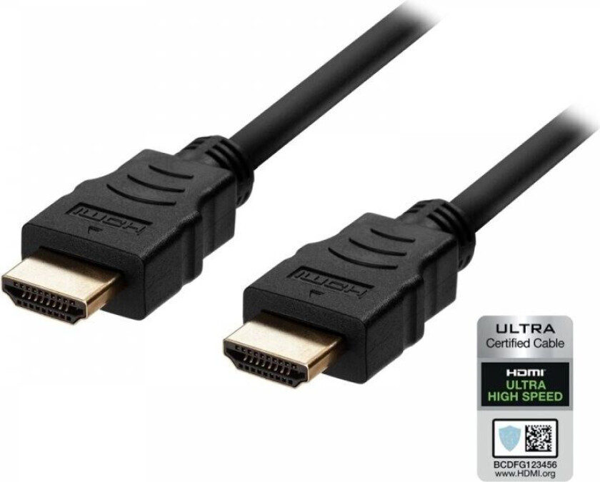 Ultra High Speed Hdmi-Kabel 2.1 - Svart - 3m