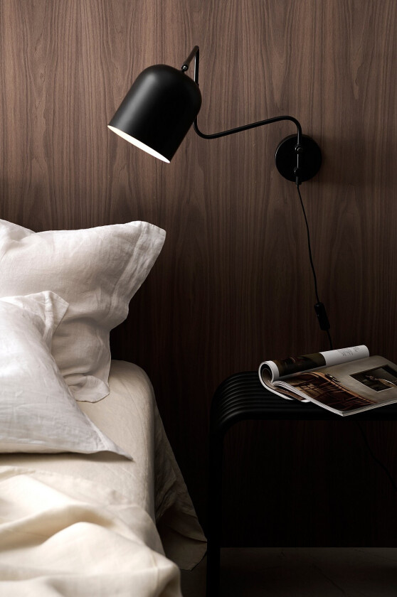 Vegglampe Austin - Svart