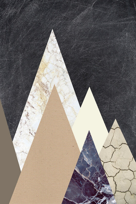 Poster Peaks 2 - Flerfarget
