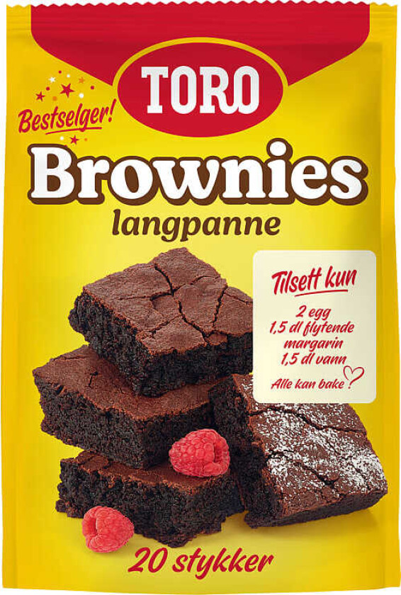 Toro Brownies Langpanne 883g