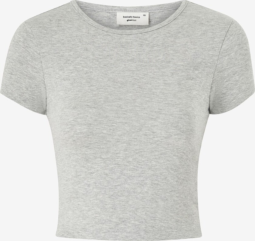 Topp Basic Tight Top - Grå