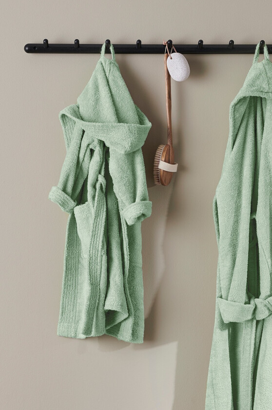 Badekåpe til barn - Grønn