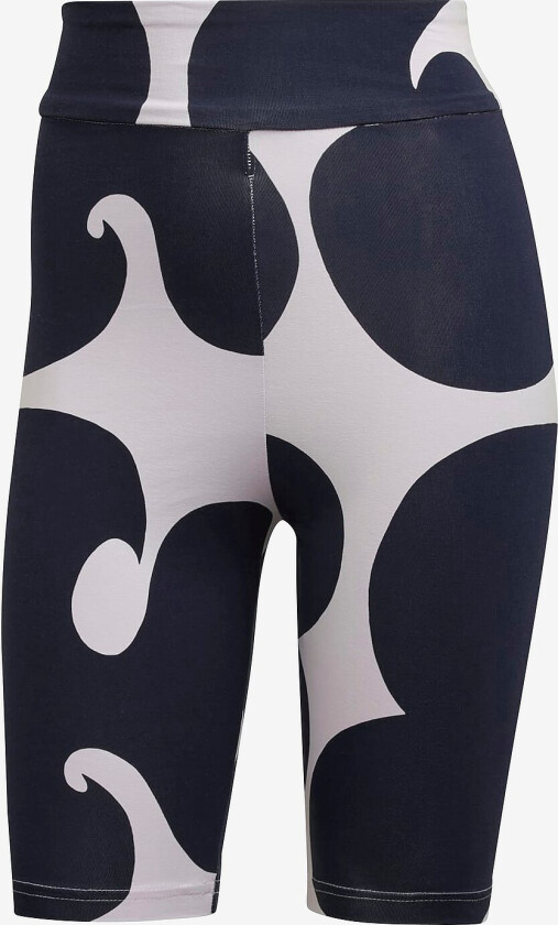 Tights Marimekko Rib Short Tights Knee Length - Lilla