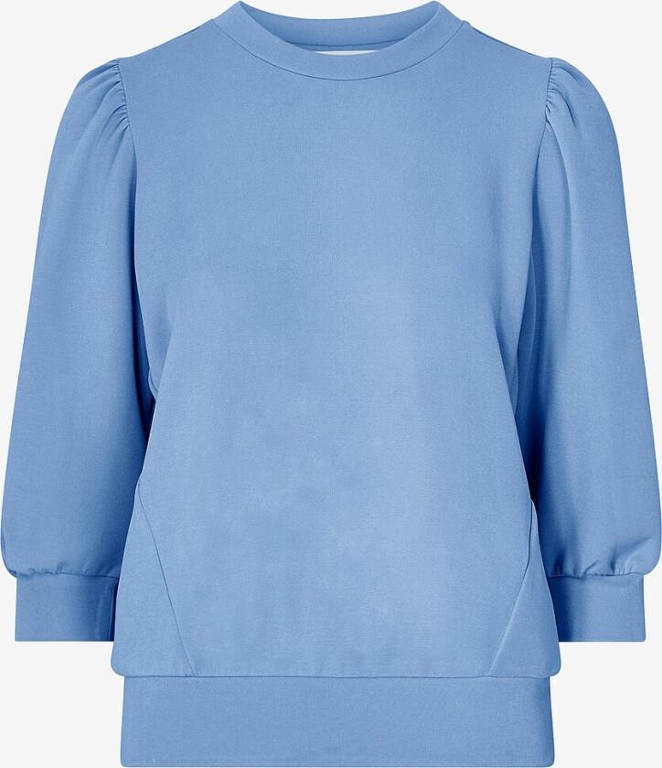 Collegegenser slfTenny 3/4 Sweat Top - Blå