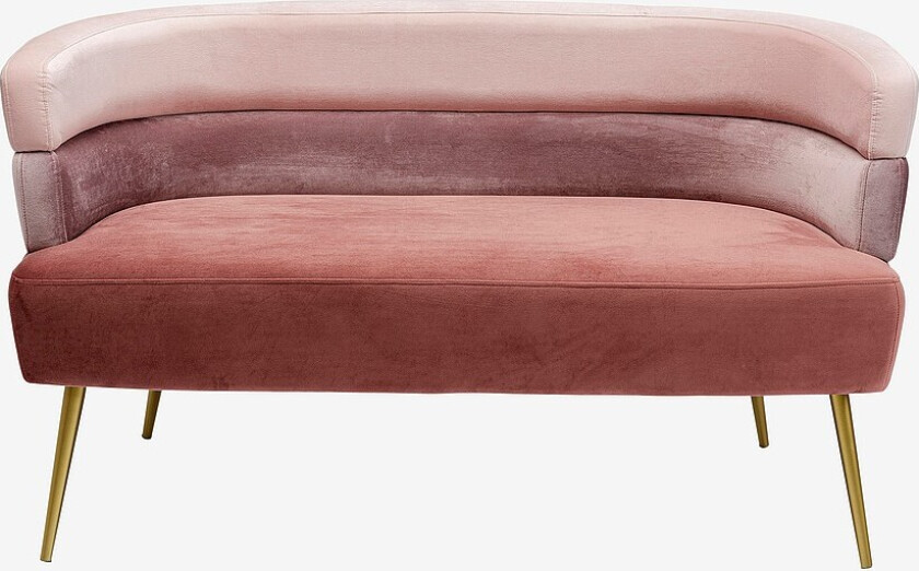 Sofa Sandwich, 2-seter - Rosa