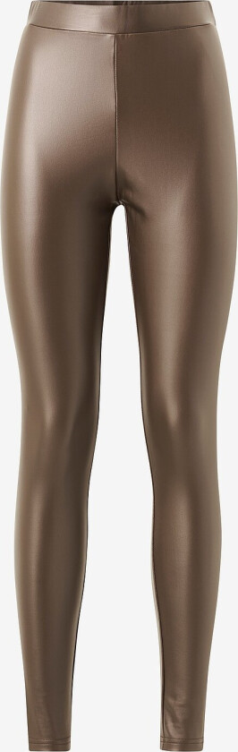 Leggings jdyStine PU Leggings - Brun