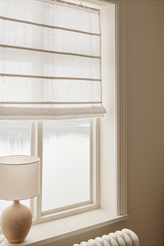 Liftgardin Kara - Hvit