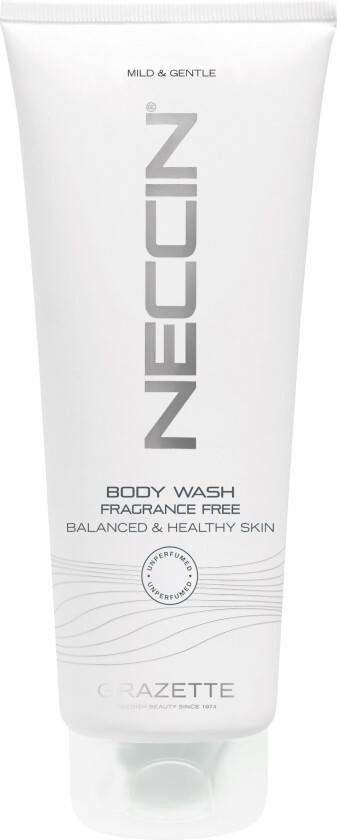 Neccin Body Wash Balanced & Healthy Skin Fragrance Free 200 m