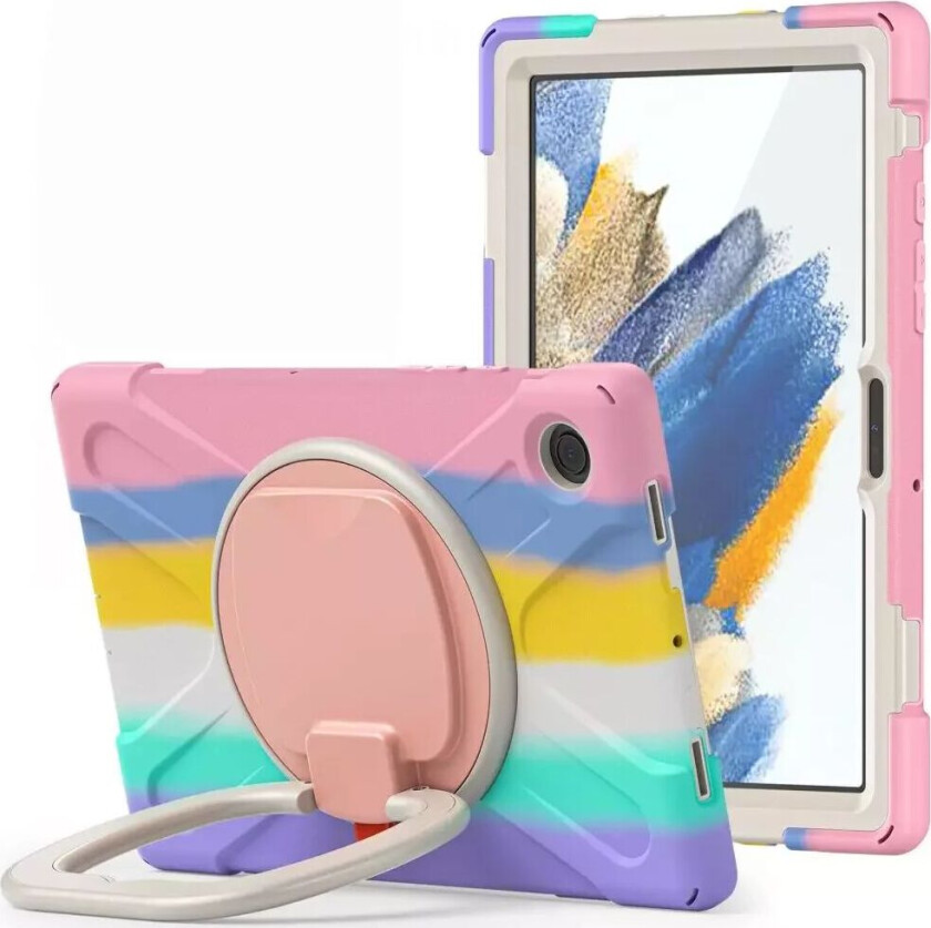 Tech-Protect Samsung Galaxy Tab A8 10,5" X-Armor Kickstand-deksel - flerfarget